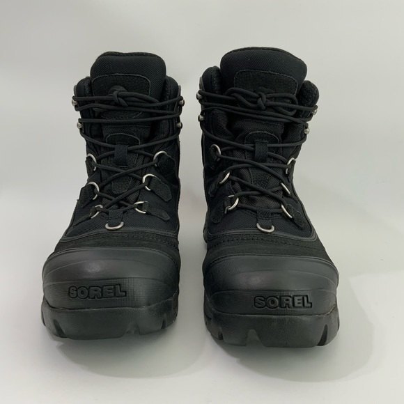 Sorel Boots Timberwolf Waterproof Leather Winter Thinsulate Insulation - Picture 4 of 12